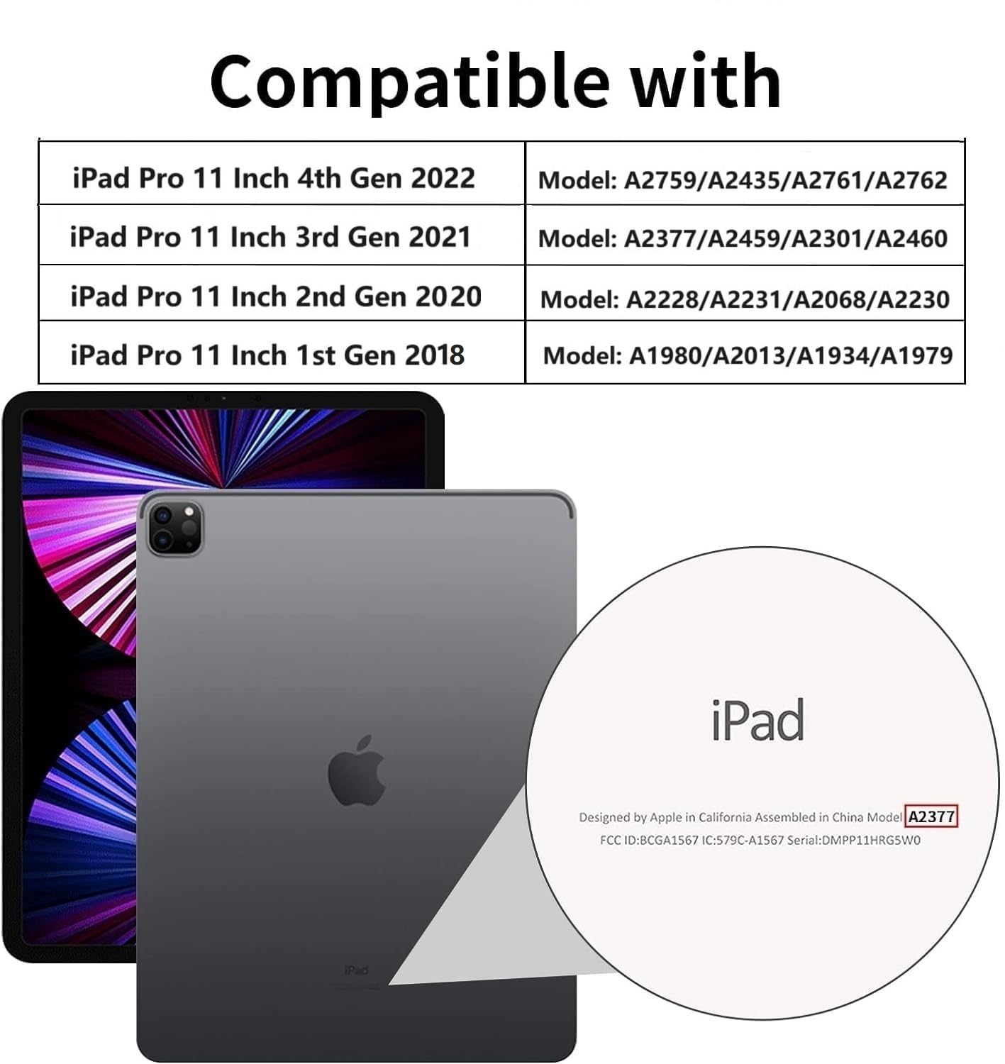 Foto 3 pulgar | Funda Procase Para Ipad Pro 11 4.ª Generación 2022/3.ª Generación 2021 - Venta Internacional.