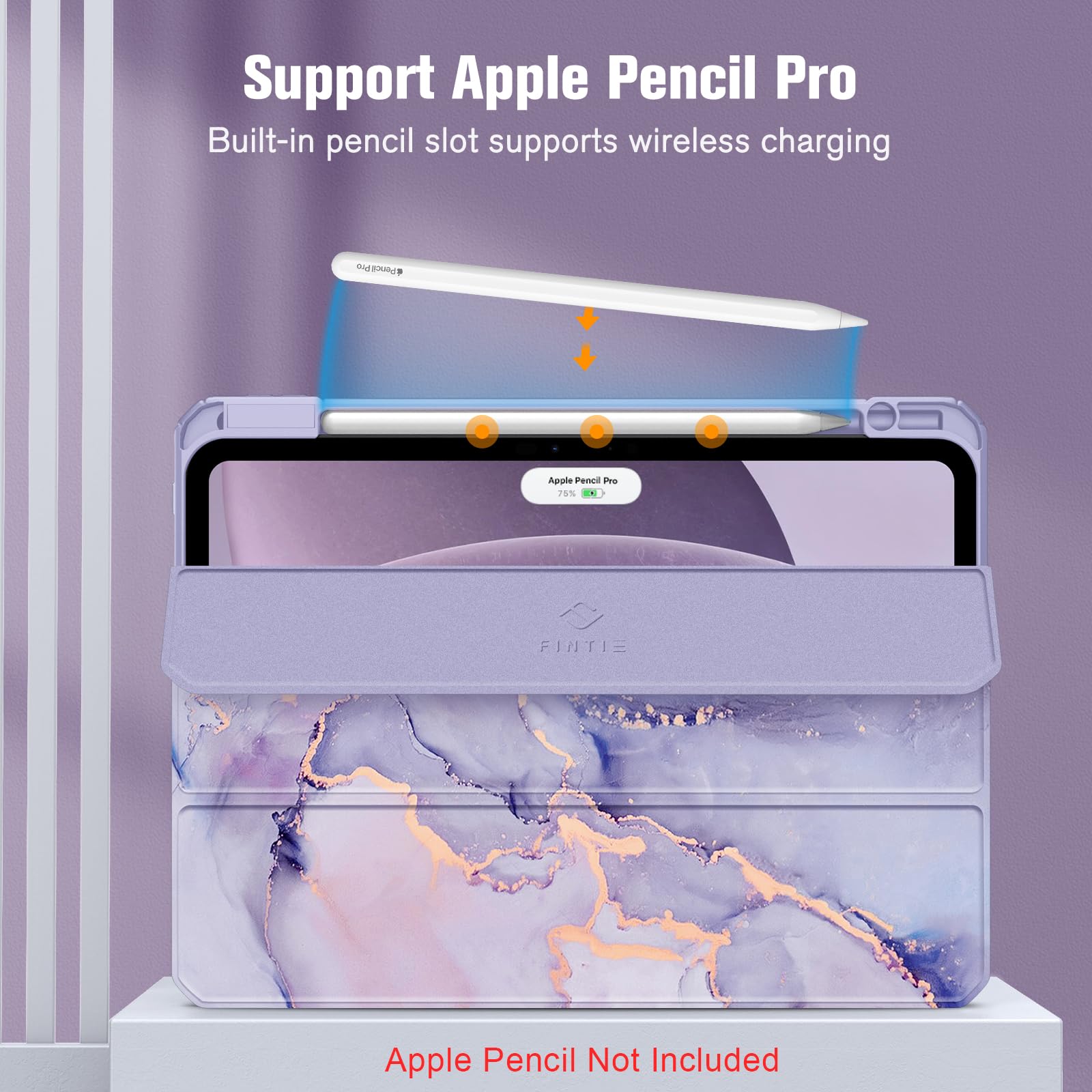 Foto 7 pulgar | Funda Fintie Hybrid Slim Para Ipad Pro M4 De 11 Pulgadas (2024) - Venta Internacional.