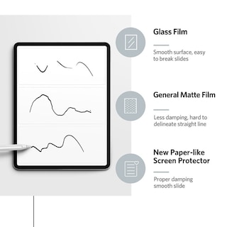 Foto 4 | Protector De Pantalla Paper Feeling Para Galaxy Tab S7 Fe - Venta Internacional.
