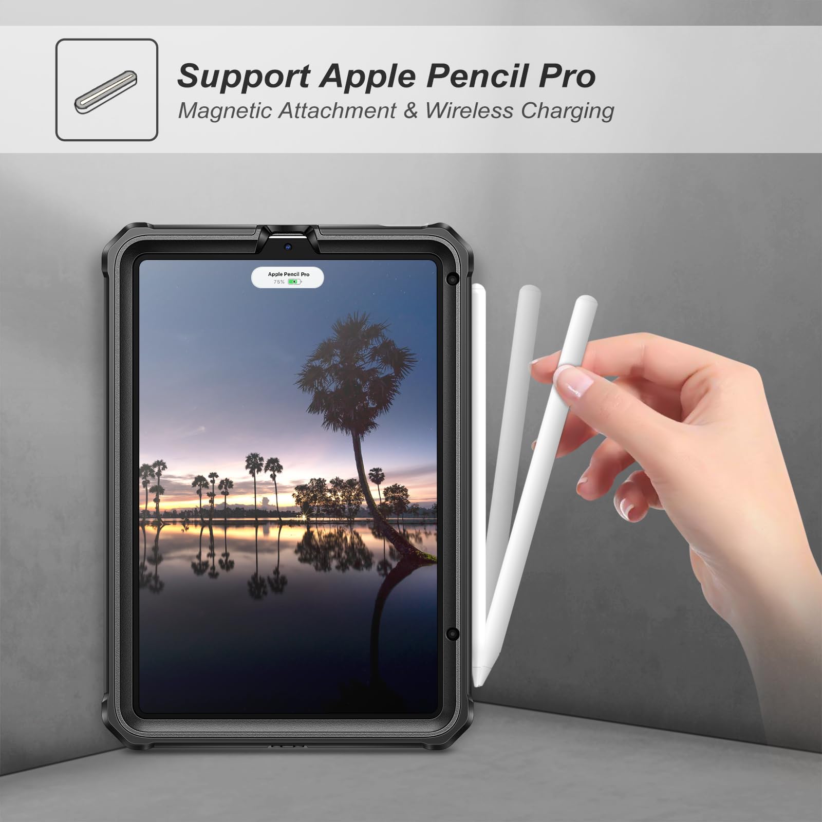 Foto 6 | Funda Fintie Para Ipad Mini 7 (a17 Pro) 2024/ Ipad Mini 6 De 8,3 Pulgadas - Venta Internacional.