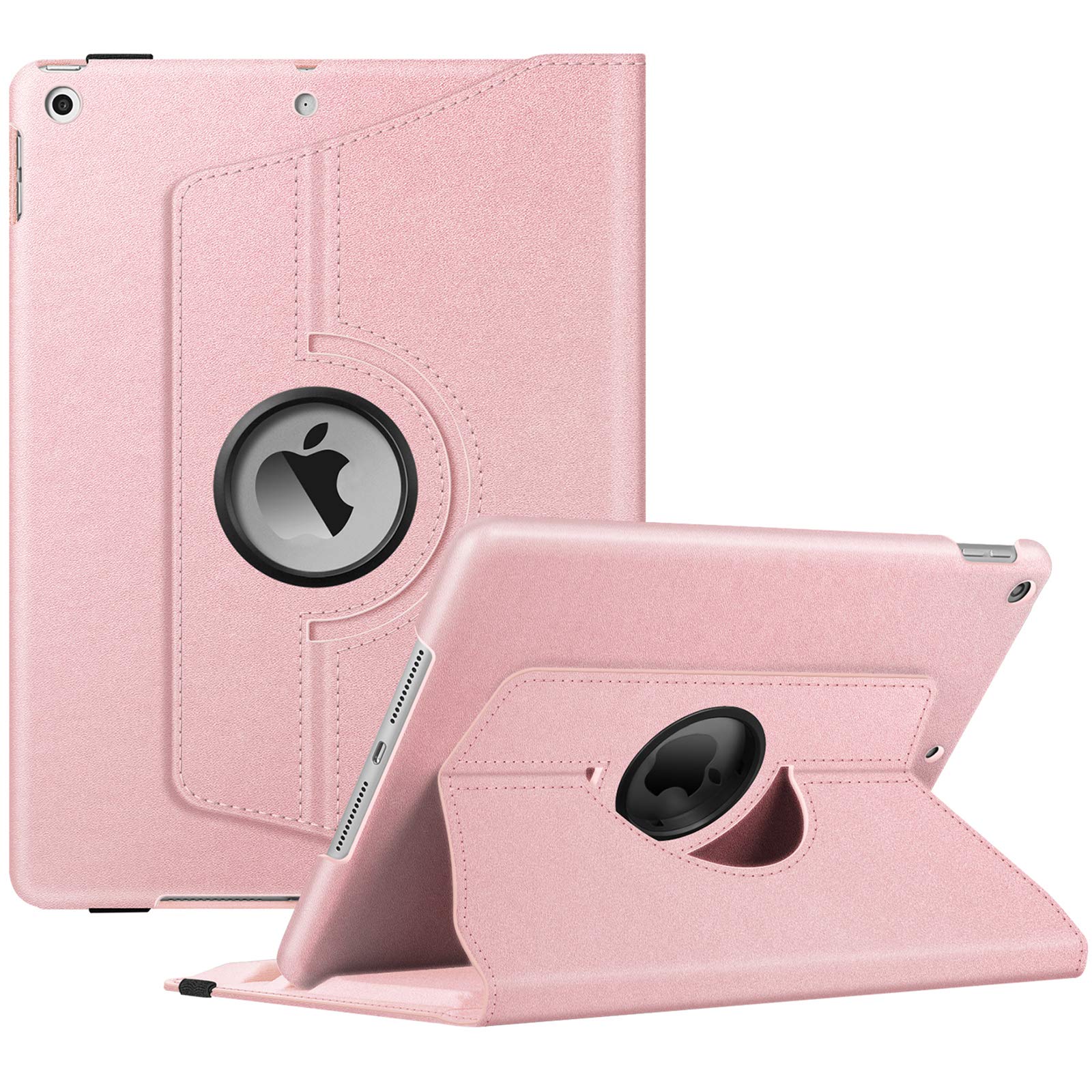 Foto 2 pulgar | Funda Giratoria Fintie Para Ipad De 9ª, 8ª Y 7ª Generación De 10,2 Pulgadas, Color Oro Rosa - Venta Internacional.