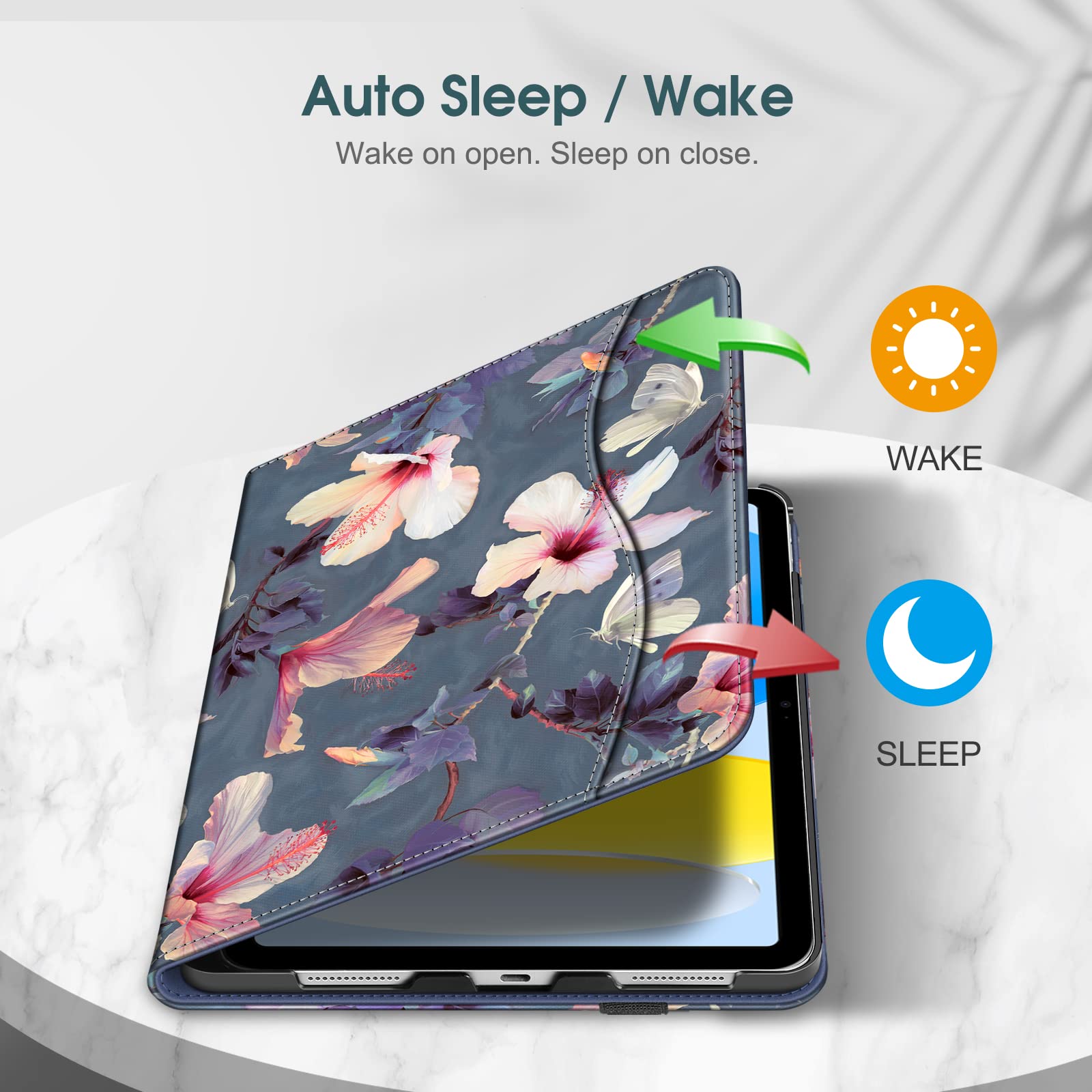 Foto 4 pulgar | Funda Fintie Para Ipad 10.9 2022 De Décima Generación Con Lápiz - Venta Internacional.