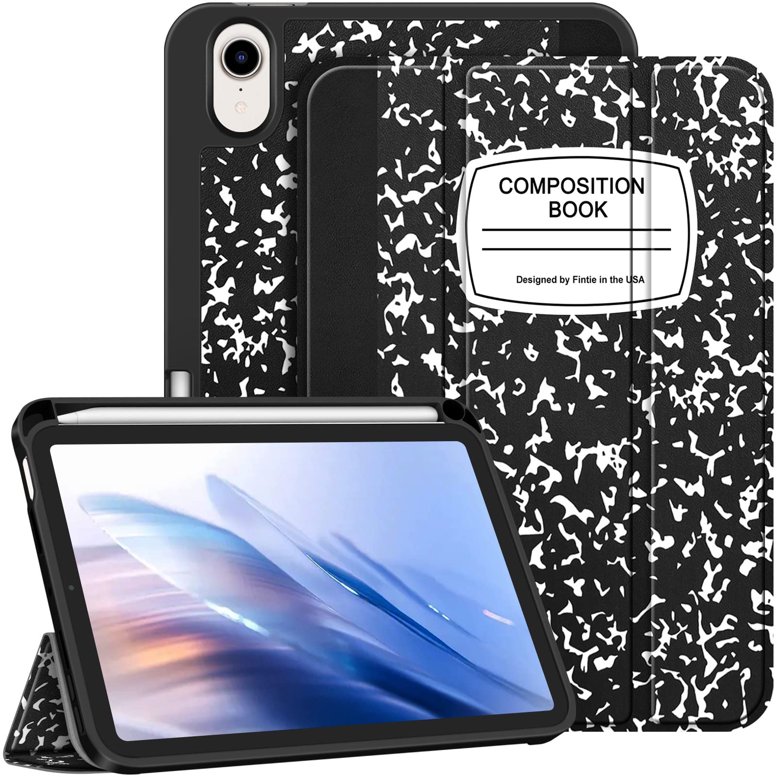 Foto 2 pulgar | Funda Fintie Slimshell Para Ipad Mini 7 (a17 Pro) 2024/mini 6 - Venta Internacional.
