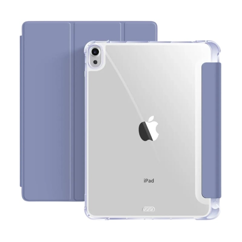 Funda Para Ipad 10.9 De Décima Generación, Color Lavanda Translúcido - Venta Internacional.