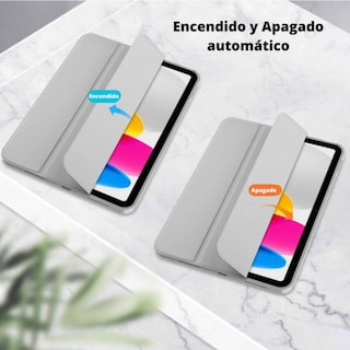 Foto 3 | Funda Para Ipad 10.9 De Décima Generación, Color Lavanda Translúcido - Venta Internacional.