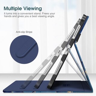Foto 5 | Funda Fintie Para Ipad De 10.ª Generación De 10.9 Pulgadas (2022) Ocean Marble - Venta Internacional.