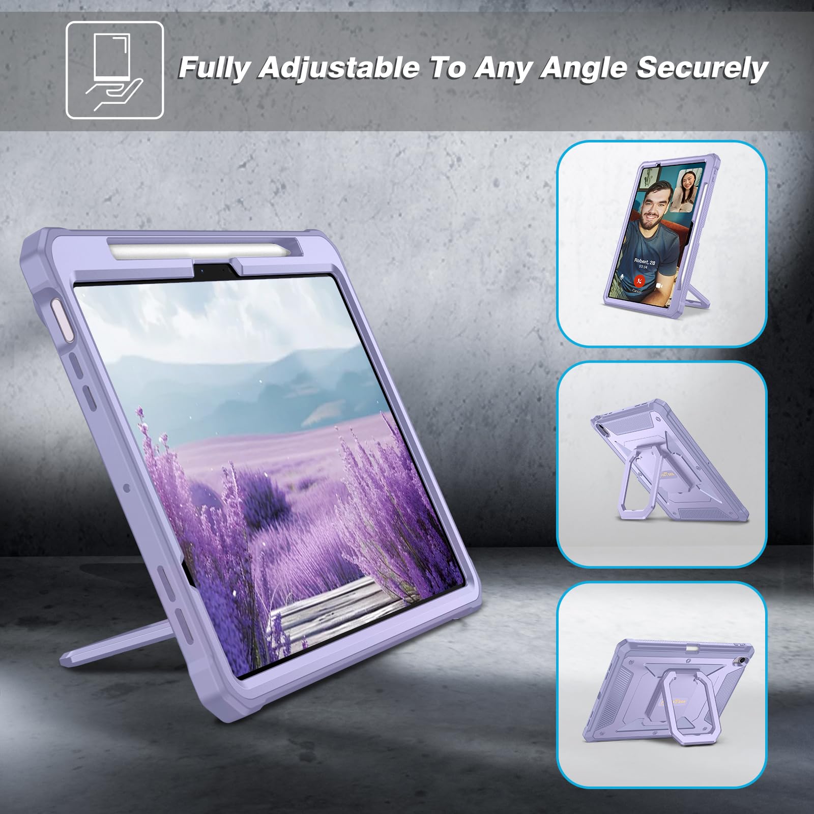 Foto 6 | Funda Fintie Para Ipad Air De 11 Pulgadas M3 (2025) /m2 (2024) - Venta Internacional.