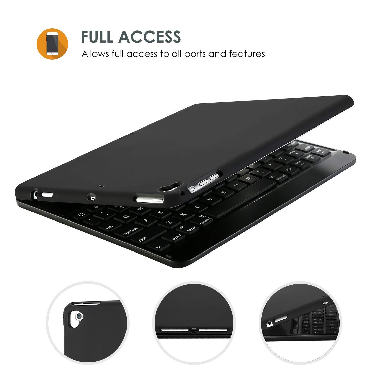 Foto 7 pulgar | Funda Con Teclado Procase Con 7 Colores Retroiluminados Para Ipad 10.2 - Venta Internacional.