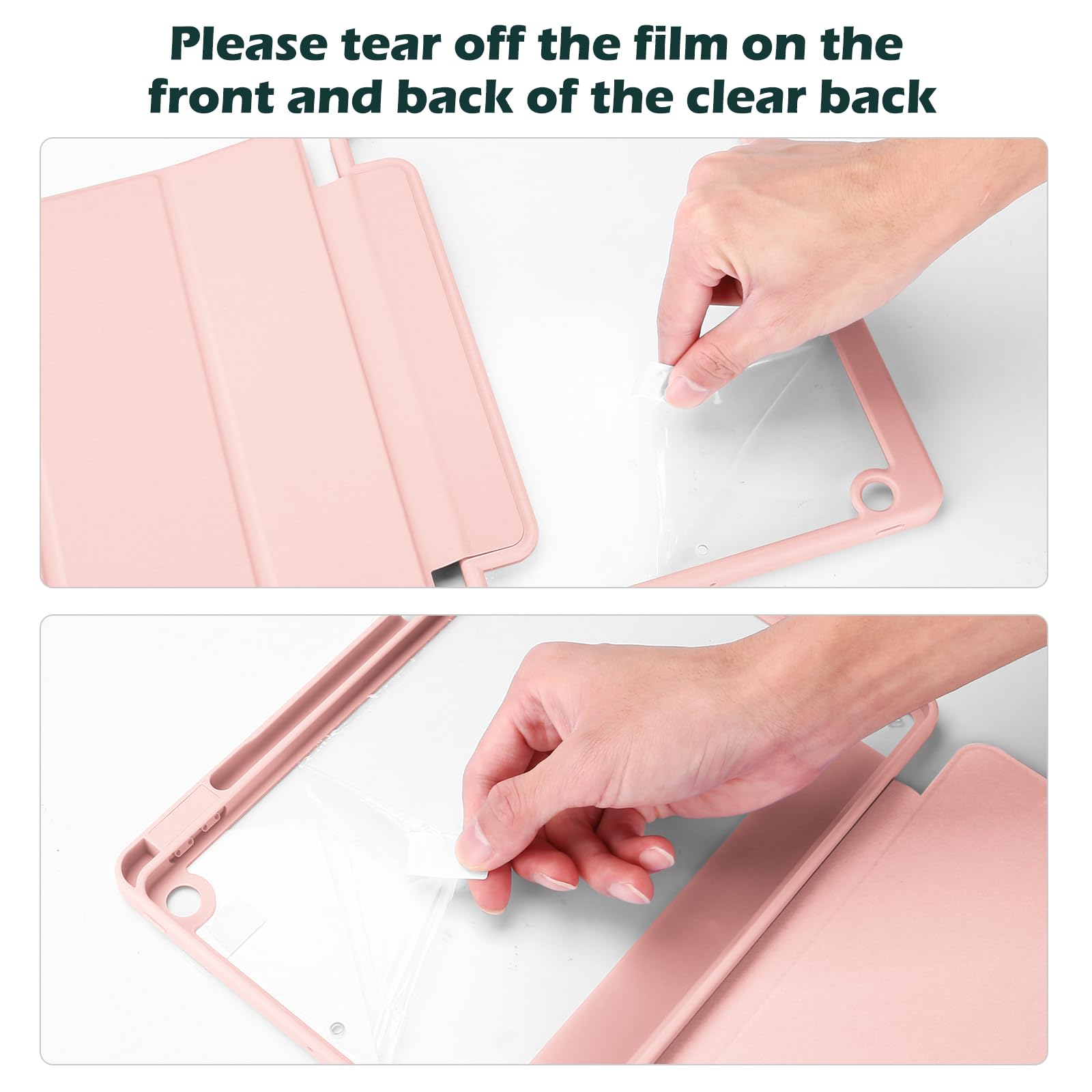 Foto 4 pulgar | Funda Procase Slim Para Ipad 9ª, 8ª Y 7ª Generación De 10,2 Pulgadas, Rosa - Venta Internacional.