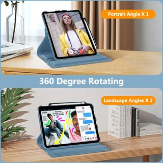 Foto 4 | Funda Giratoria Fintie Para Ipad 10.9 Pulgadas 2022 De 10.9 Pulgadas Con Lápiz - Venta Internacional.
