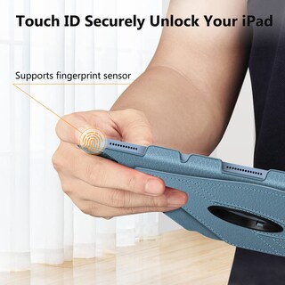 Foto 7 | Funda Giratoria Fintie Para Ipad 10.9 Pulgadas 2022 De 10.9 Pulgadas Con Lápiz - Venta Internacional.