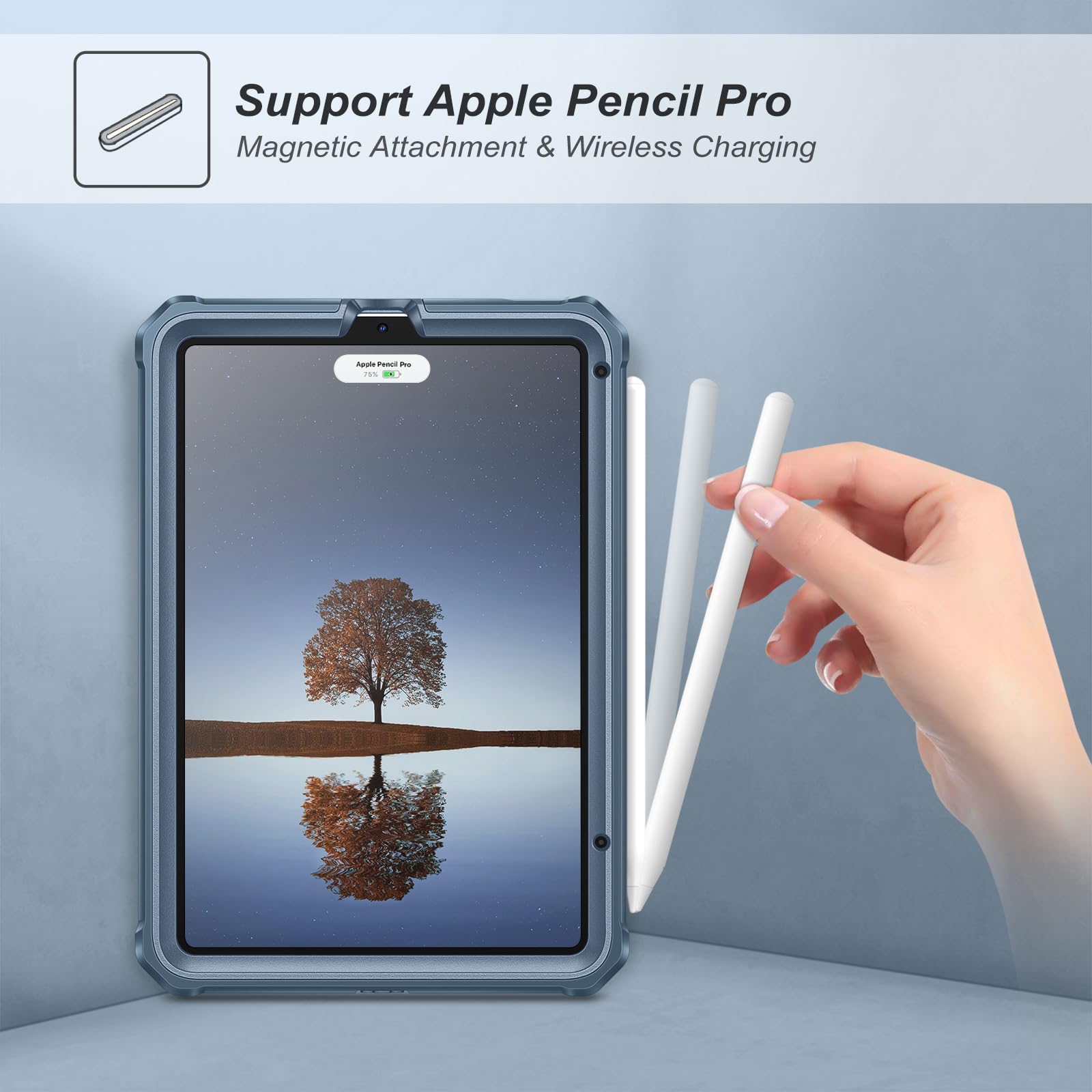 Foto 7 pulgar | Funda Fintie Para Ipad Mini 7 (a17 Pro) 2024/ Ipad Mini 6 De 8,3 Pulgadas - Venta Internacional.