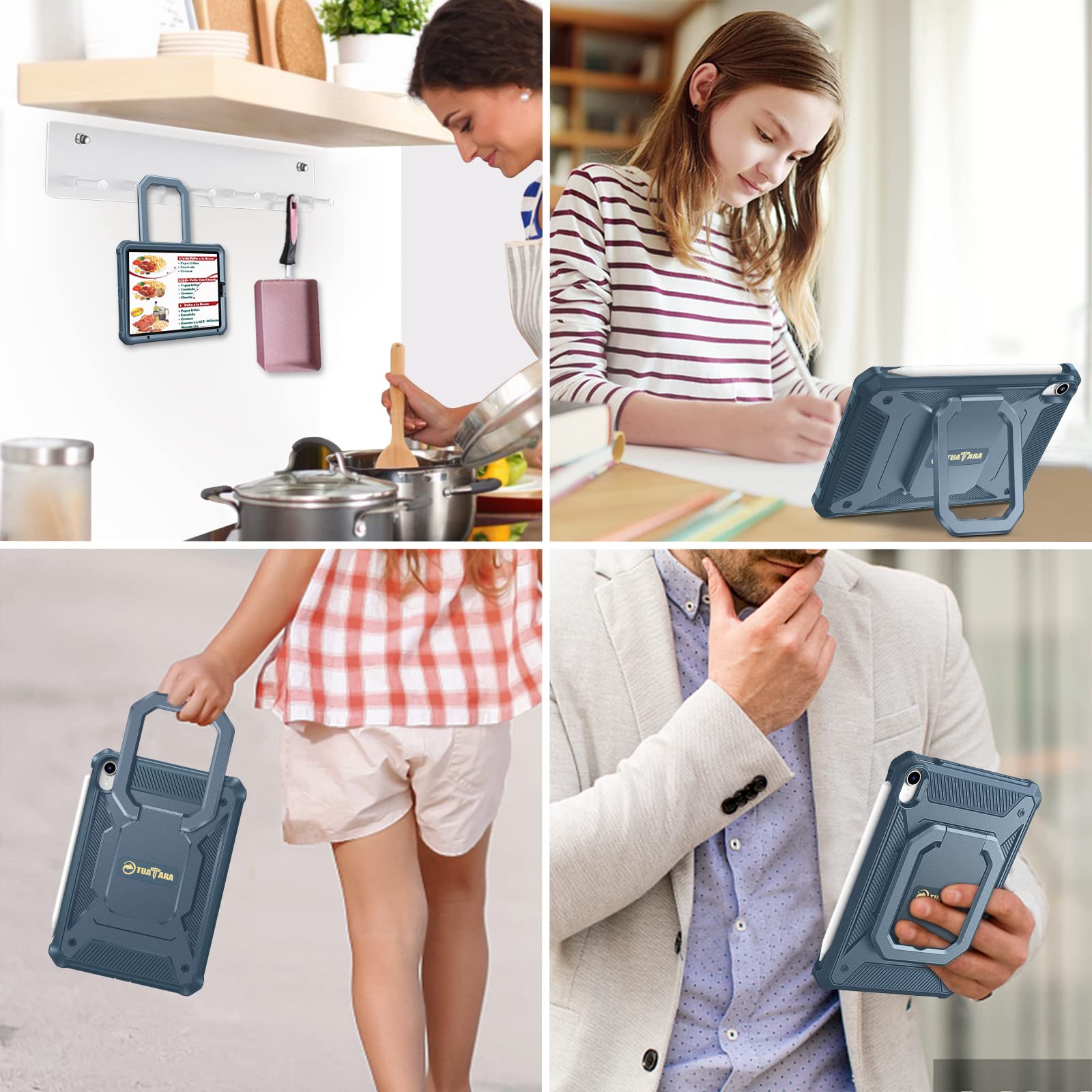 Foto 8 pulgar | Funda Fintie Para Ipad Mini 7 (a17 Pro) 2024/ Ipad Mini 6 De 8,3 Pulgadas - Venta Internacional.