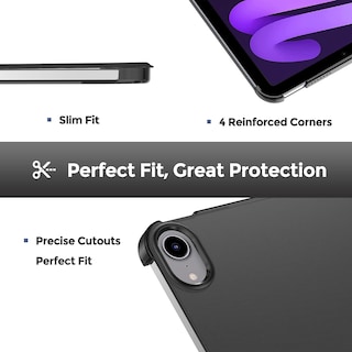 Foto 6 | Funda Procase Smart Para Ipad Mini 7/6 Gen. 8.3 Pulgadas, Color Negro - Venta Internacional.