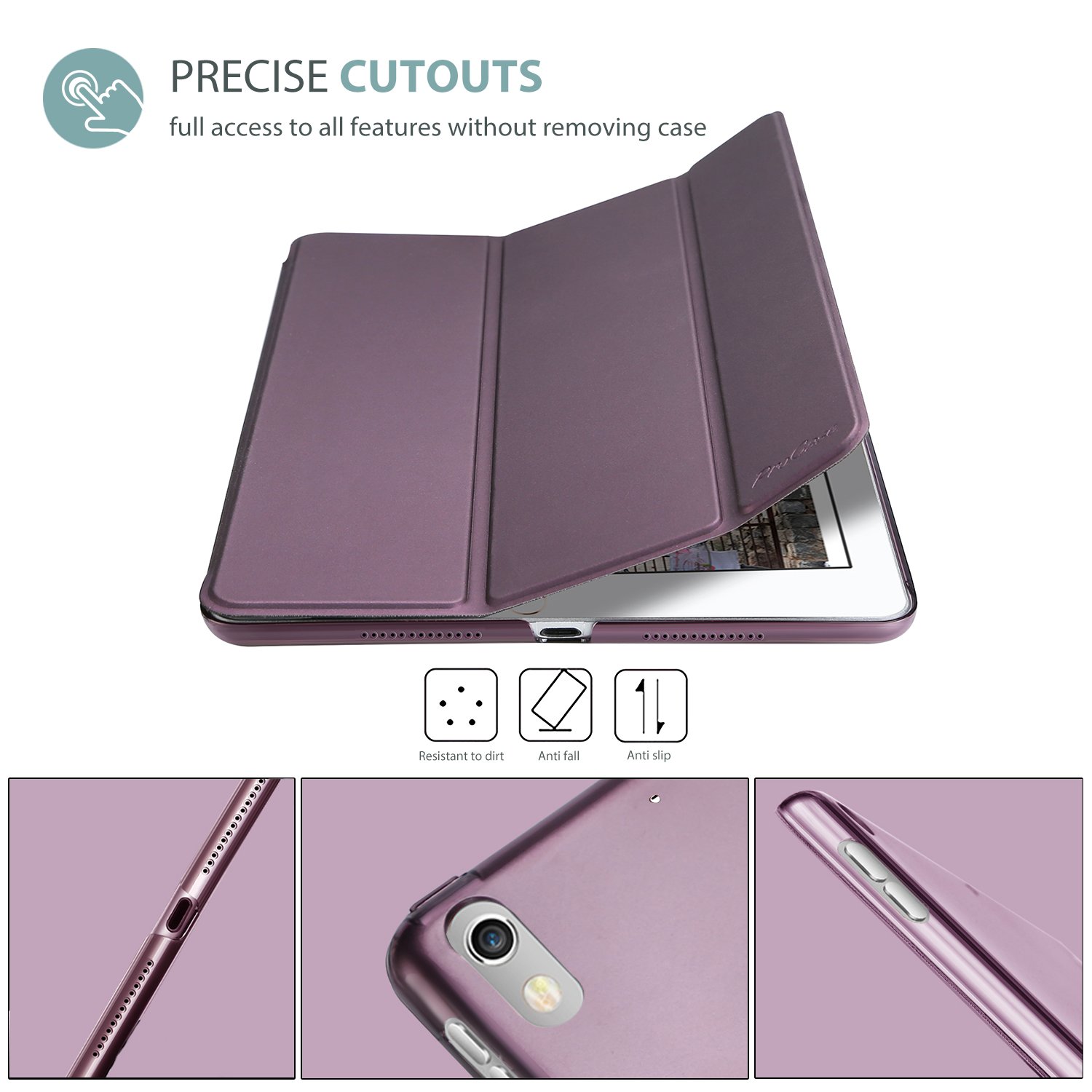 Foto 3 | Funda Procase Smart Para Ipad Air 3.ª Generación De 10.5 Pulgadas 2019/pro 10.5 Pulgadas - Venta Internacional.