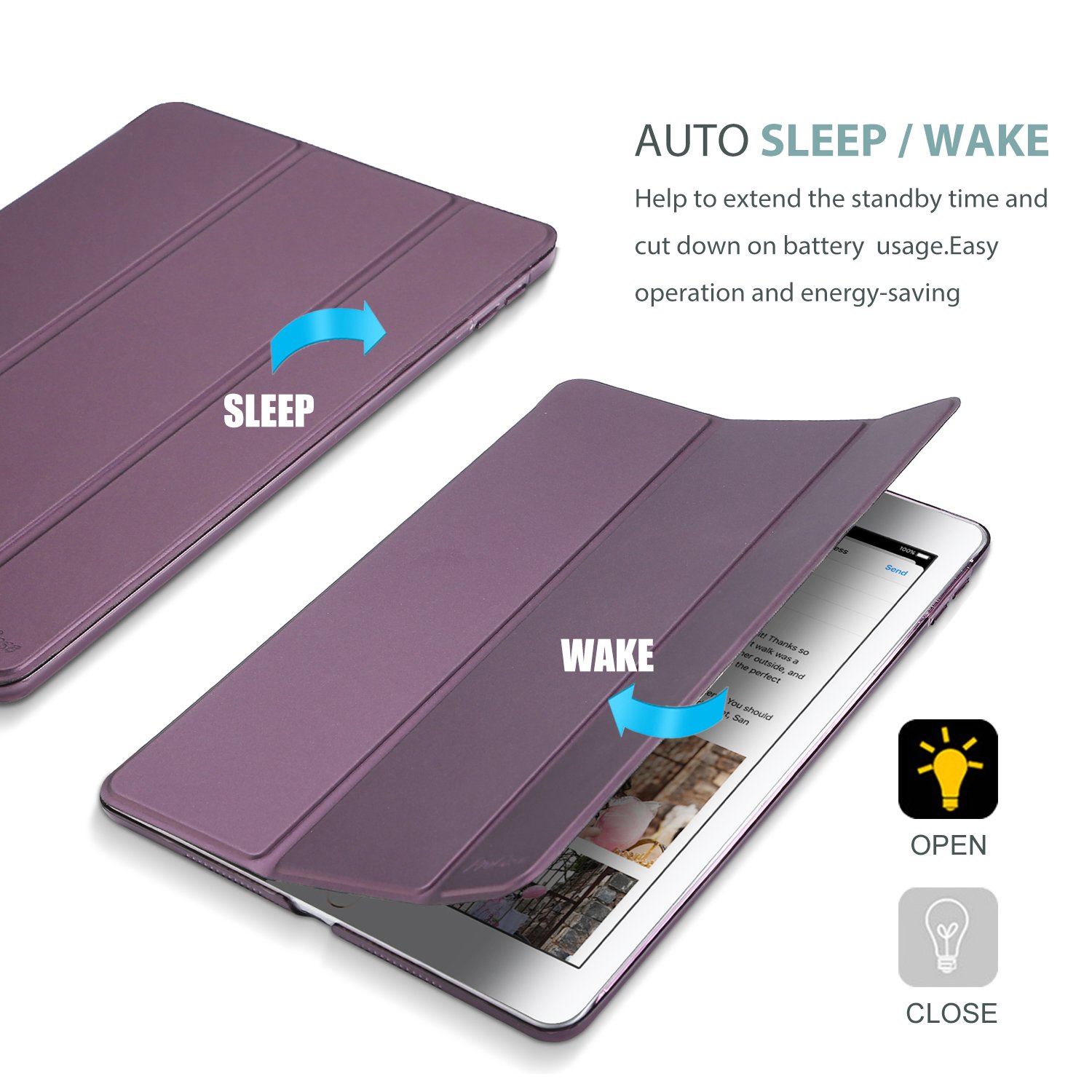 Foto 6 | Funda Procase Smart Para Ipad Air 3.ª Generación De 10.5 Pulgadas 2019/pro 10.5 Pulgadas - Venta Internacional.