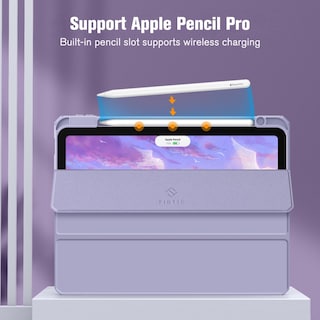 Foto 7 | Funda Fintie Hybrid Slim Para Ipad Air De 11 Pulgadas M2 (2024), Color Morado - Venta Internacional.