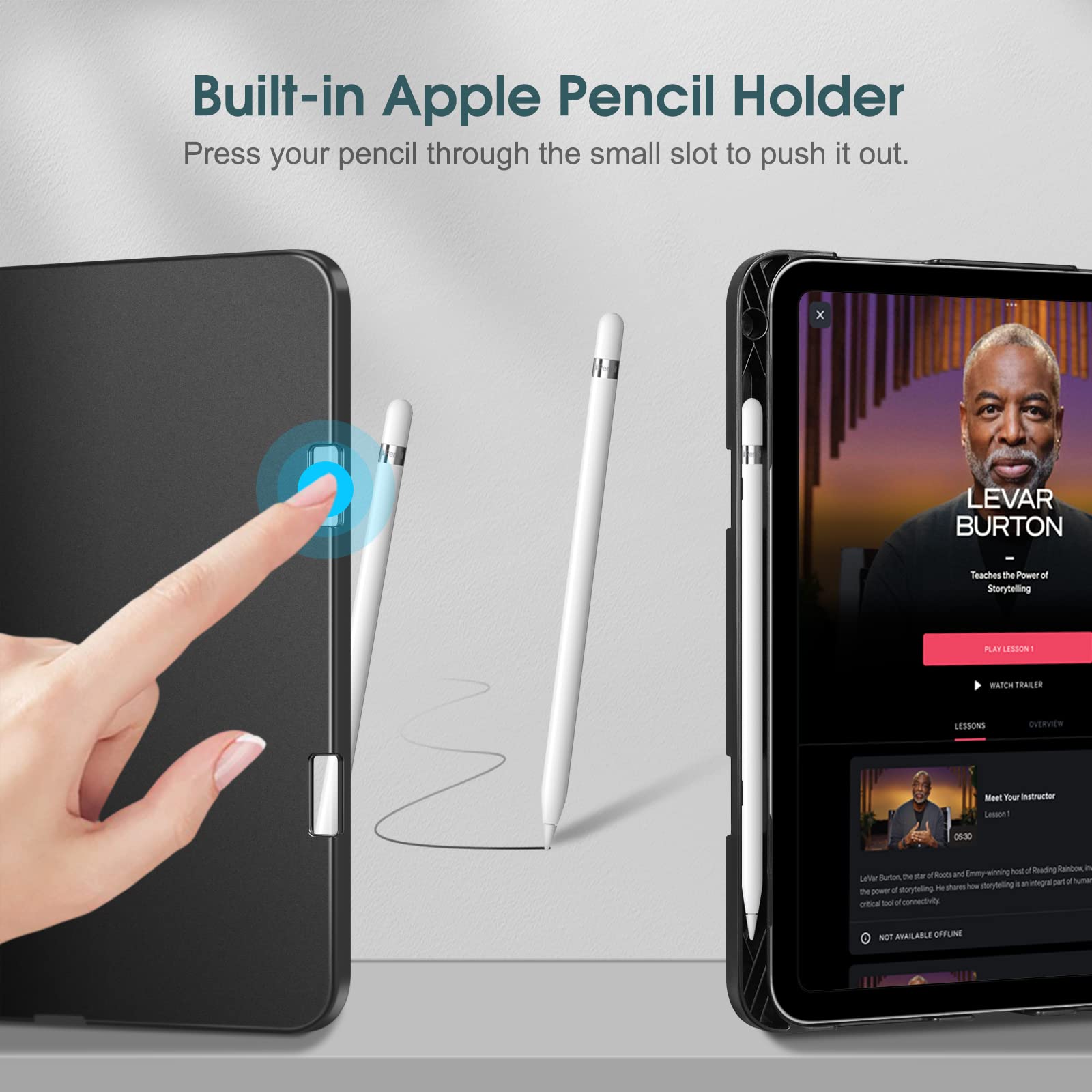 Foto 5 pulgar | Funda Fintie Para Ipad De Décima Generación De 10.9 Pulgadas (2022) Con Lápiz - Venta Internacional.