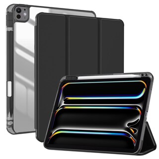 Foto 1 | Funda Procase Para Ipad Pro 13 2024 Con Soporte Para Lápices, Color Negro - Venta Internacional.