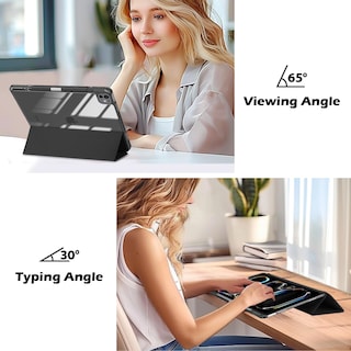 Foto 7 | Funda Procase Para Ipad Pro 13 2024 Con Soporte Para Lápices, Color Negro - Venta Internacional.