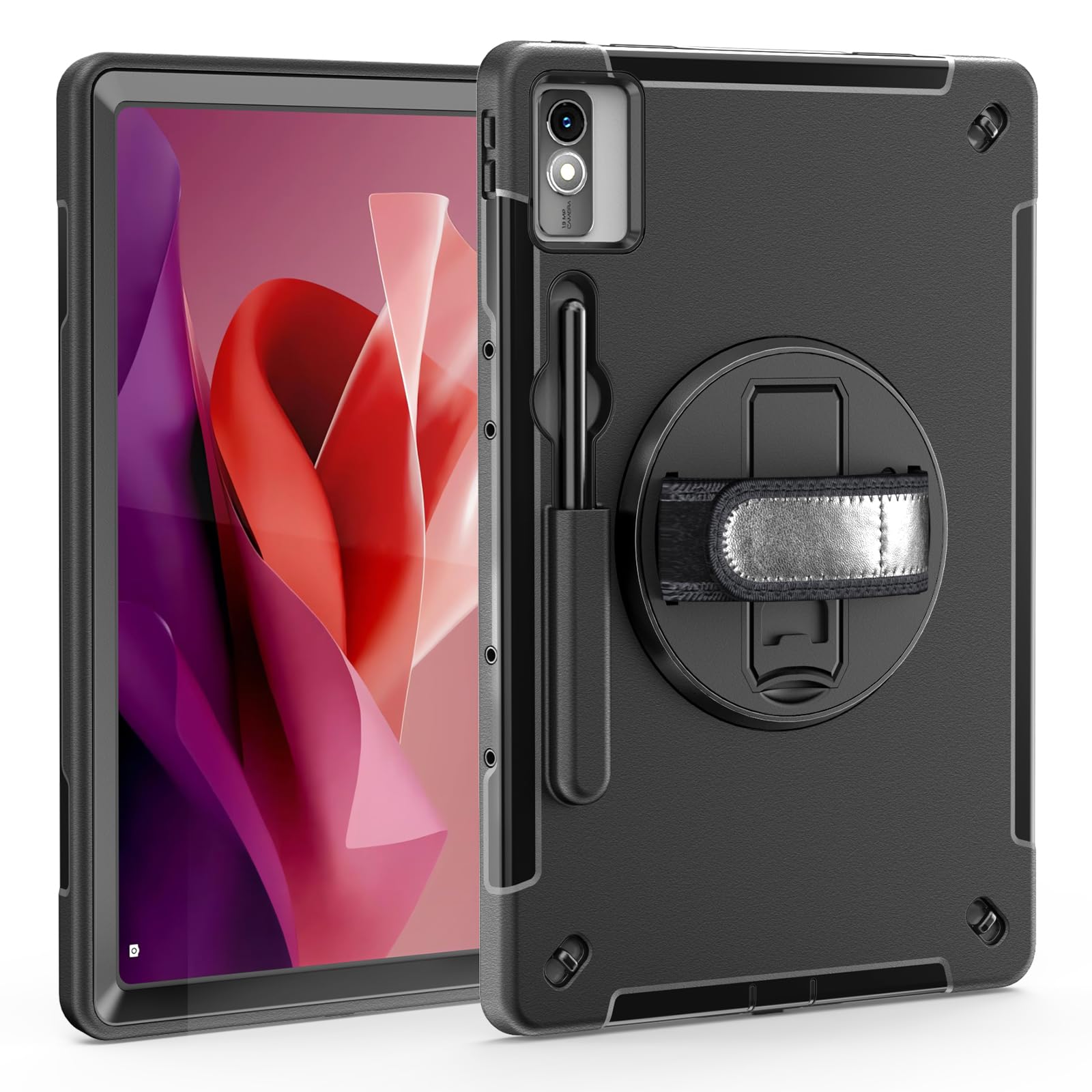 Foto 2 pulgar | Funda Protectora Zenrich Rugged Para Lenovo Tab P12 De 12,7 Pulgadas - Venta Internacional.