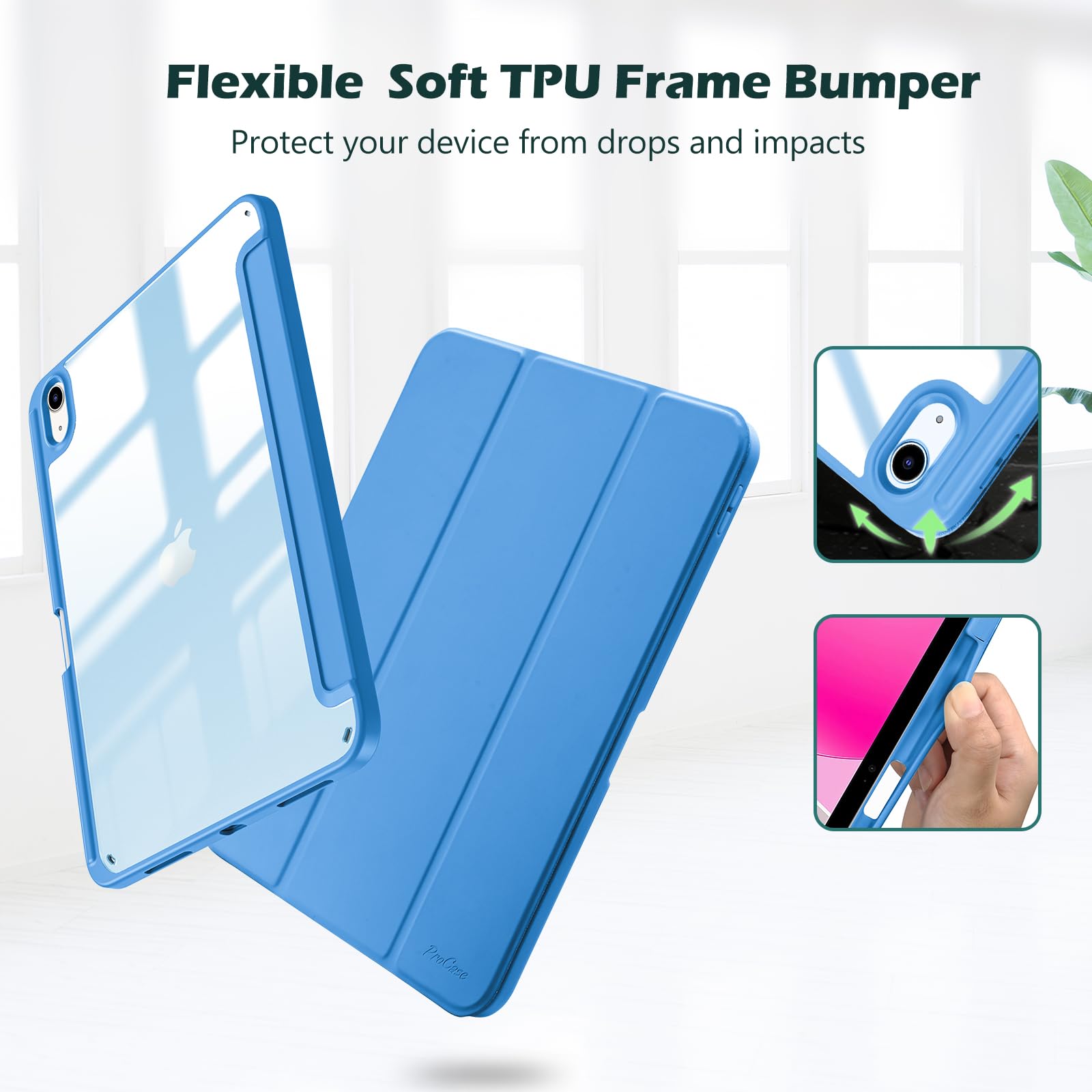 Foto 7 pulgar | Funda Procase Para Ipad 11.ª Generación, 11 Pulgadas, 2025/10.ª Generación, 10.9 Pulgadas - Venta Internacional.