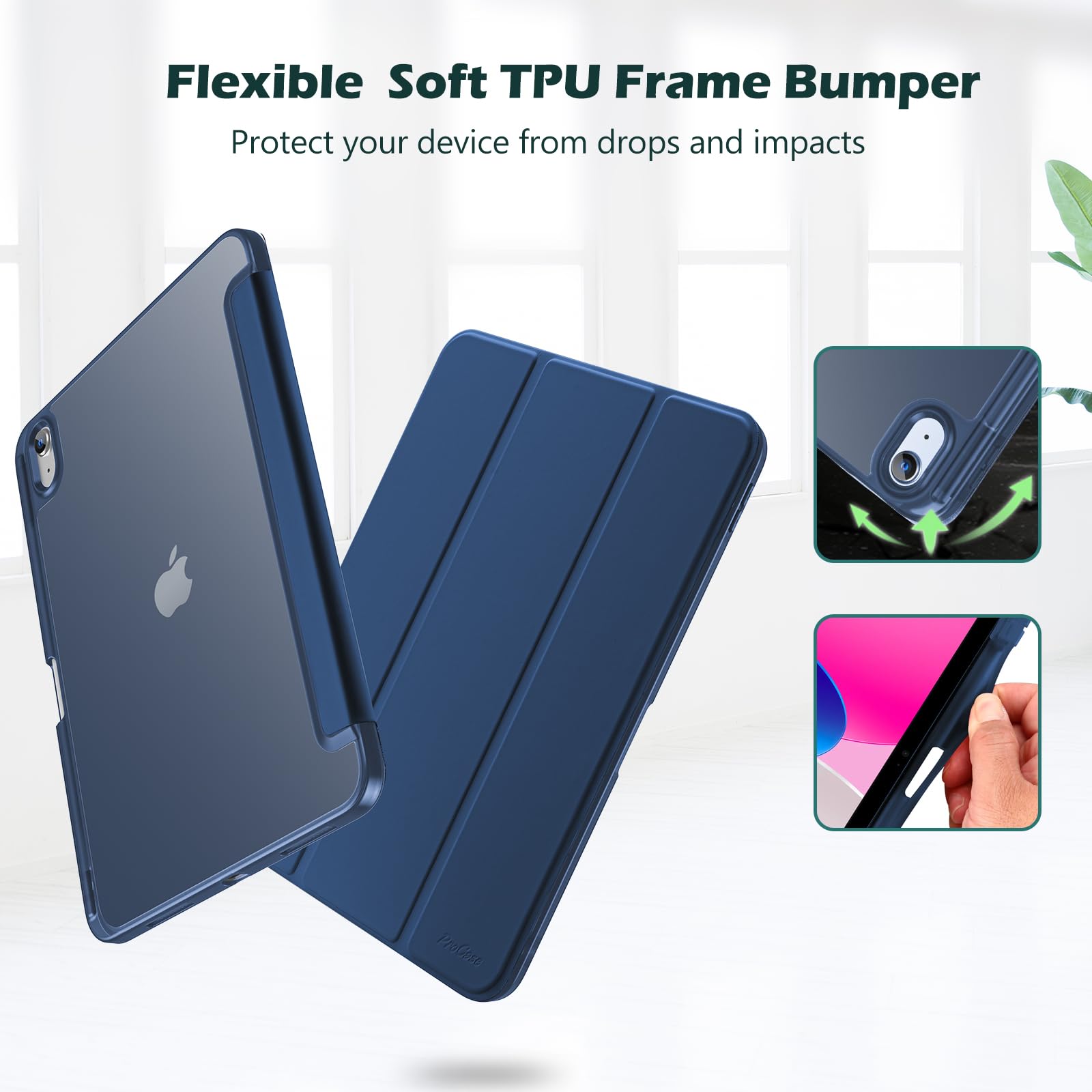 Foto 5 | Funda Procase Para Ipad 11.ª Generación, 11 Pulgadas, 2025/10.ª Generación, 10.9 Pulgadas - Venta Internacional.