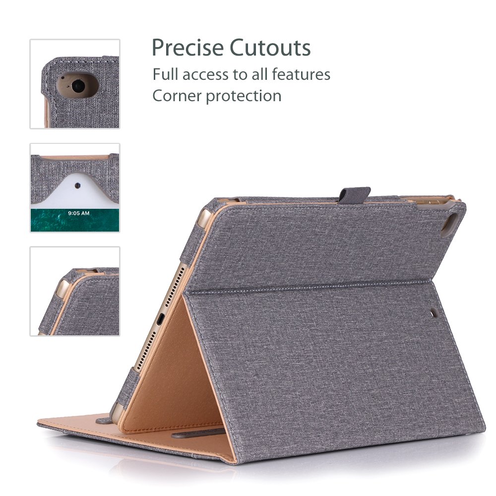 Foto 4 | Funda Procase Para Ipad De 9,7 Pulgadas (6.ª Y 5.ª Generación), Air 2/air 1, Color Gris - Venta Internacional.