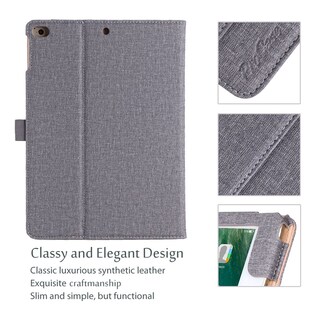 Foto 6 | Funda Procase Para Ipad De 9,7 Pulgadas (6.ª Y 5.ª Generación), Air 2/air 1, Color Gris - Venta Internacional.
