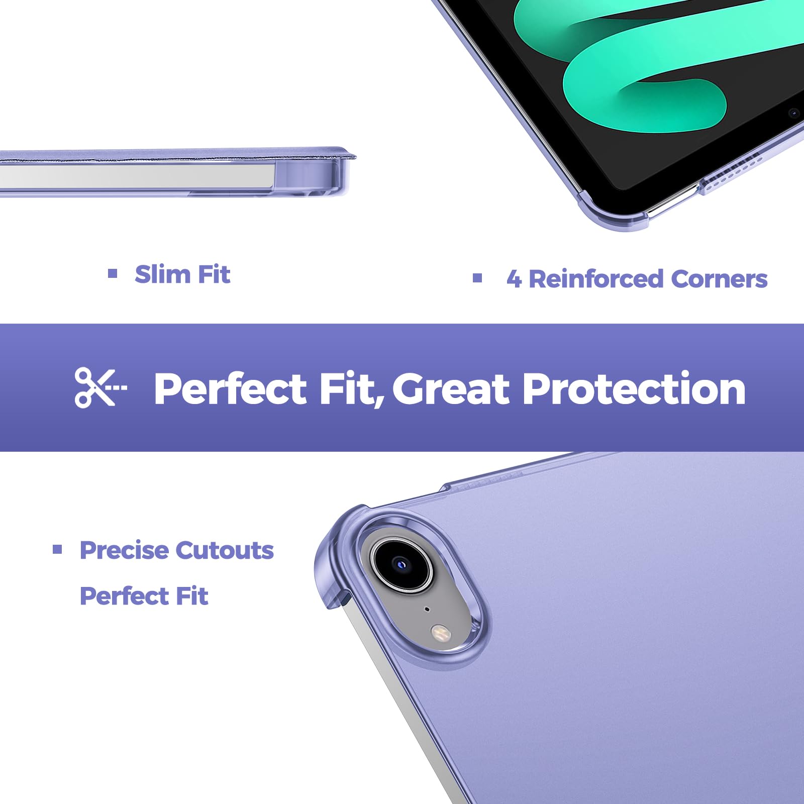 Foto 8 pulgar | Funda Procase Smart Para Ipad Mini 7/6 Gen. 8.3 Pulgadas - Lightpur - Venta Internacional.
