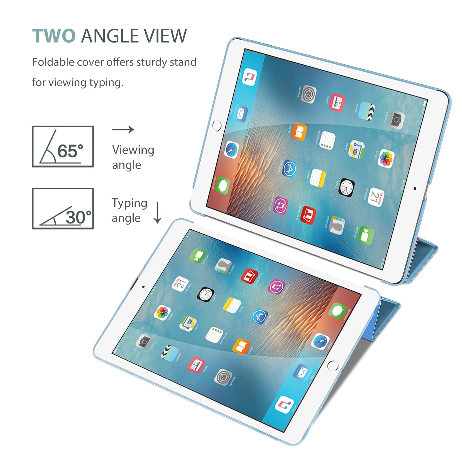 Foto 7 pulgar | Funda Procase Smart Para Ipad De 9,7 Pulgadas (6.ª Y 5.ª Generación) 2018/2017 - Venta Internacional.