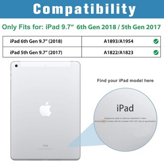 Foto 2 | Funda Procase Smart Para Ipad De 9,7 Pulgadas (6.ª Y 5.ª Generación) 2018/2017 - Venta Internacional.