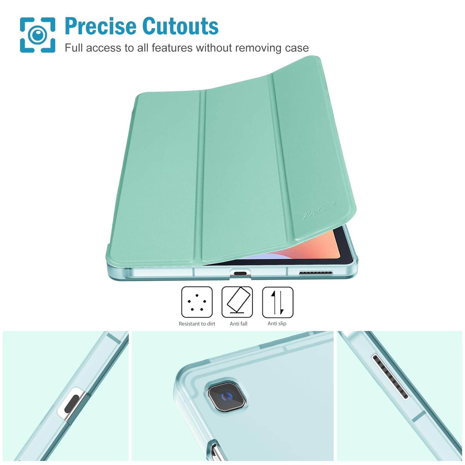 Foto 8 pulgar | Funda Procase Para Samsung Galaxy Tab S6 Lite 10.4 2024/2022/2 - Venta Internacional.