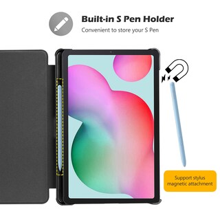 Foto 2 | Funda Procase Para Galaxy Tab S6 Lite De 10,4 Pulgadas Con Soporte Para Bolígrafo S - Venta Internacional.
