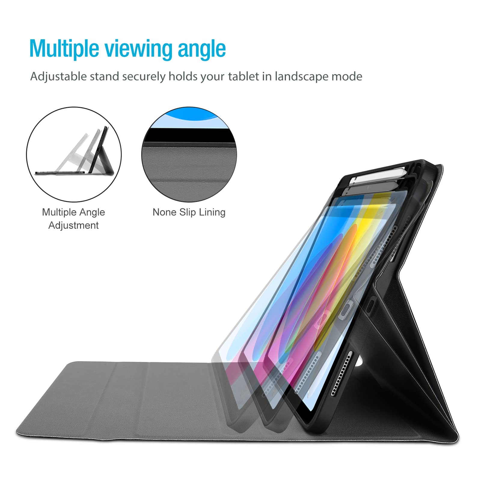 Foto 5 pulgar | Funda Con Teclado Procase Para Ipad 11/11 Pulgadas 2025/10th 10.9 - Venta Internacional.