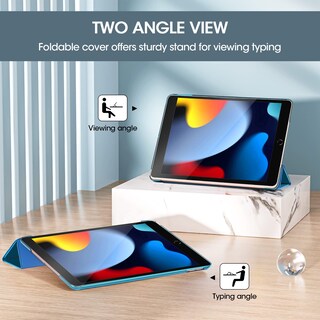 Foto 5 | Funda Procase Para Ipad De 10,2 Pulgadas Para Ipad De 9.ª, 8.ª Y 7.ª Generación, Color Azul Claro - Venta Internacio