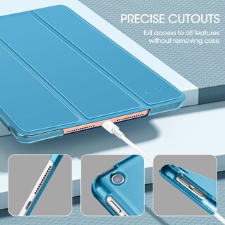 Foto 6 | Funda Procase Para Ipad De 10,2 Pulgadas Para Ipad De 9.ª, 8.ª Y 7.ª Generación, Color Azul Claro - Venta Internacio