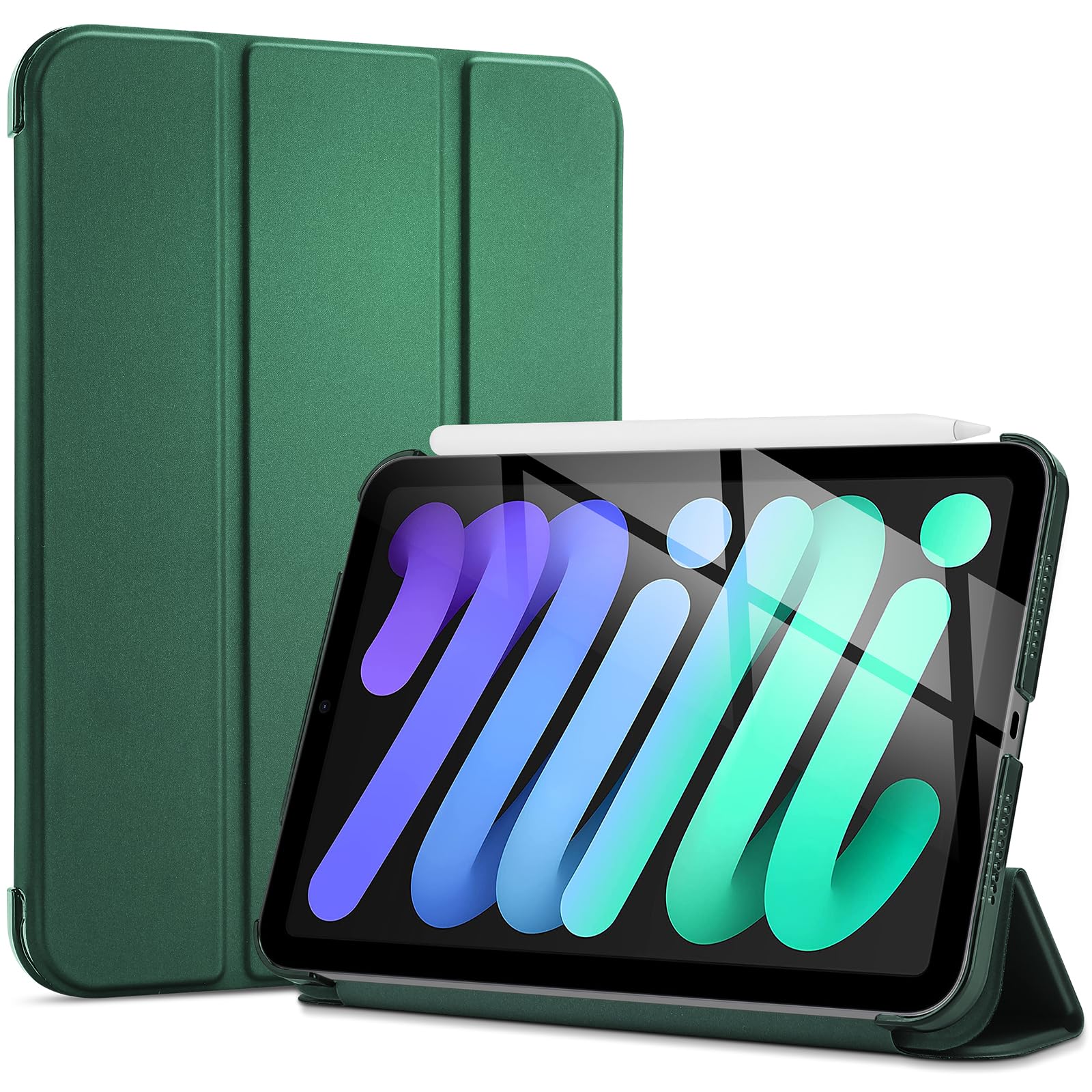 Foto 2 pulgar | Funda Procase Smart Para Ipad Mini 7/6 Gen Con Soporte Para Lápices - Venta Internacional.