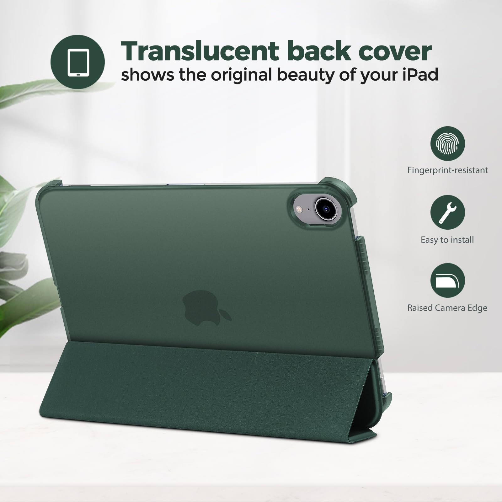 Foto 3 | Funda Procase Smart Para Ipad Mini 7/6 Gen Con Soporte Para Lápices - Venta Internacional.