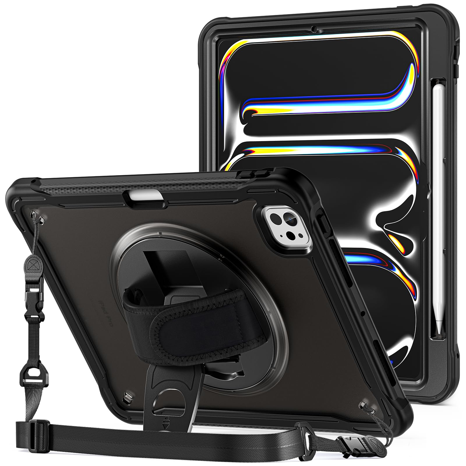 Foto 2 pulgar | Funda Procase Rugged Para Ipad Pro 11 2024 M4 Con Soporte Para Lápices - Venta Internacional.
