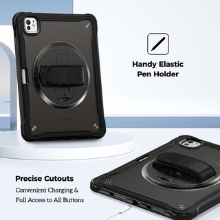 Foto 3 | Funda Procase Rugged Para Ipad Pro 11 2024 M4 Con Soporte Para Lápices - Venta Internacional.