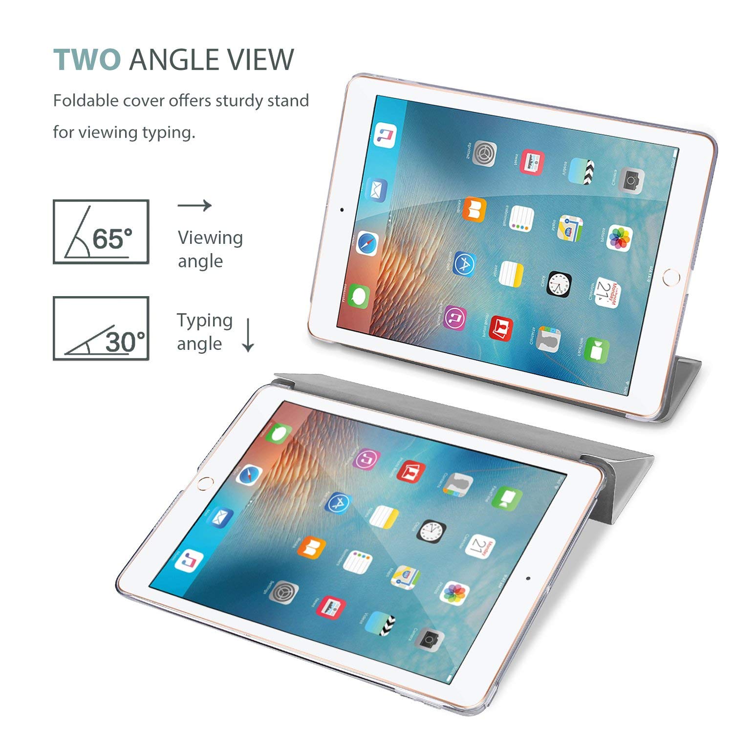 Foto 7 pulgar | Smart Case Procase Para Ipad De 9,7 Pulgadas (6.ª Y 5.ª Generación) 2018/2017 - Venta Internacional.