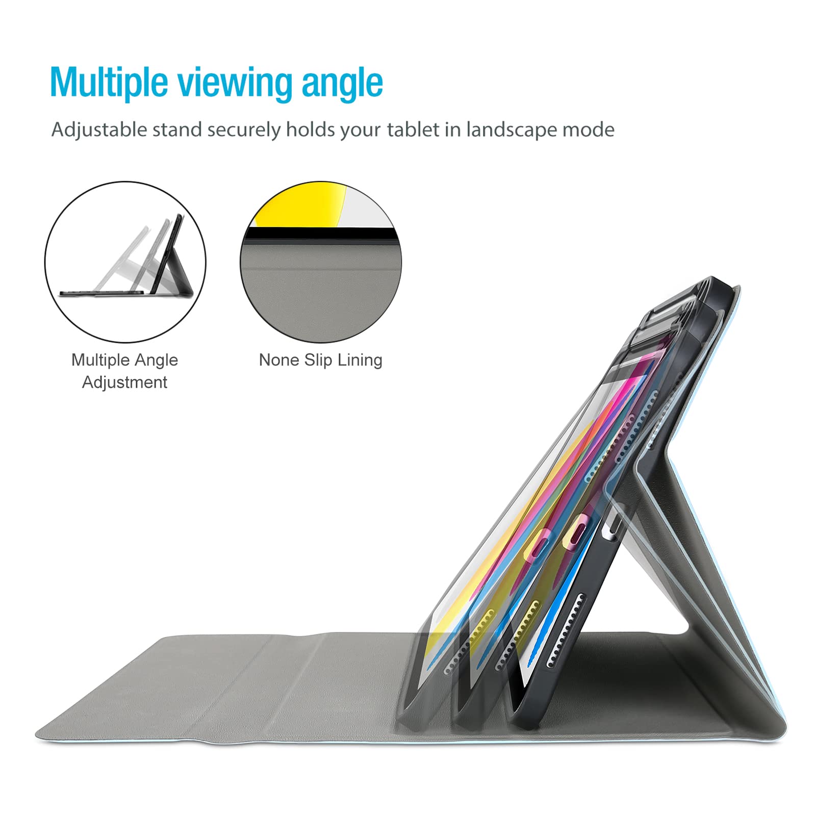 Foto 5 pulgar | Funda Con Teclado Procase Para Ipad 11 De 11 Pulgadas 2025/ 10.9 2022 - Venta Internacional.
