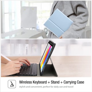 Foto 7 | Funda Con Teclado Procase Para Ipad 11 De 11 Pulgadas 2025/ 10.9 2022 - Venta Internacional.