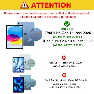 Foto 2 | Funda Procase Para Ipad 11.ª Generación, 11 Pulgadas, 2025, Ipad 10.ª Generación, 10.9 Pulgadas 2022 - Venta Inte
