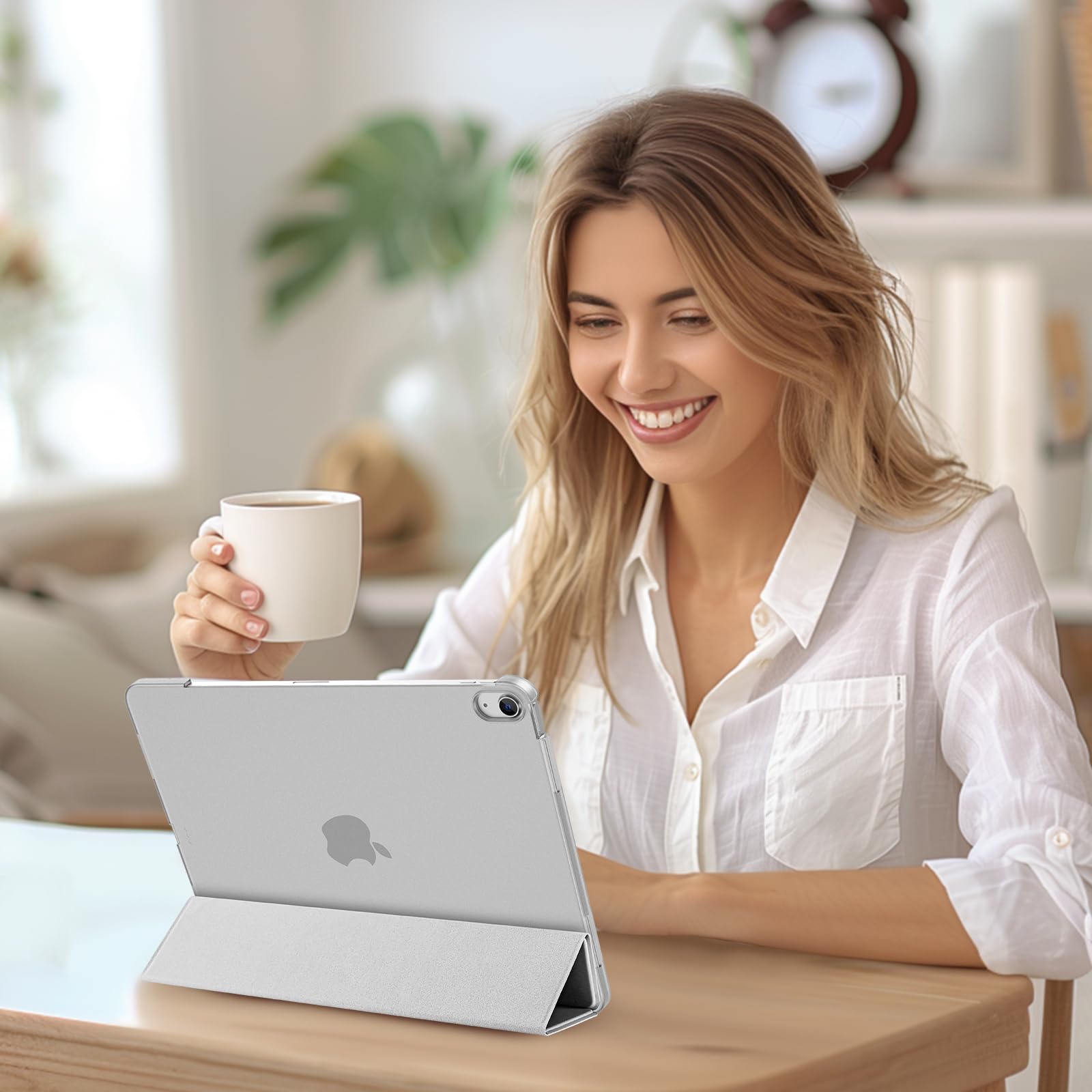 Foto 4 pulgar | Funda Procase Para Ipad Air 13 Pulgadas M3 2025/m2 2024 - Plata - Venta Internacional.