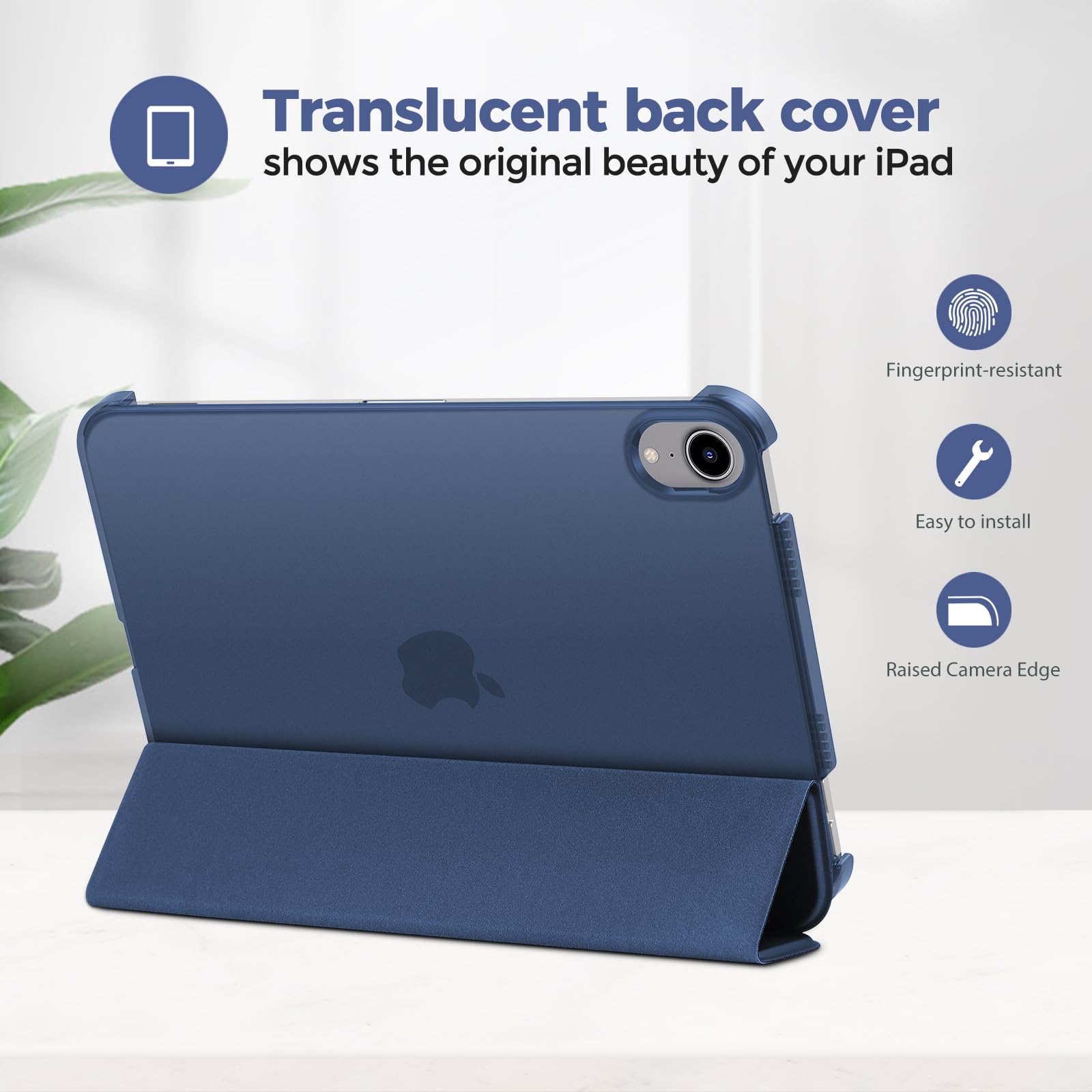 Foto 4 pulgar | Funda Procase Smart Para Ipad Mini Oceanb De 7.ª Y 6.ª Generación De 8,3 Pulgadas - Venta Internacional.