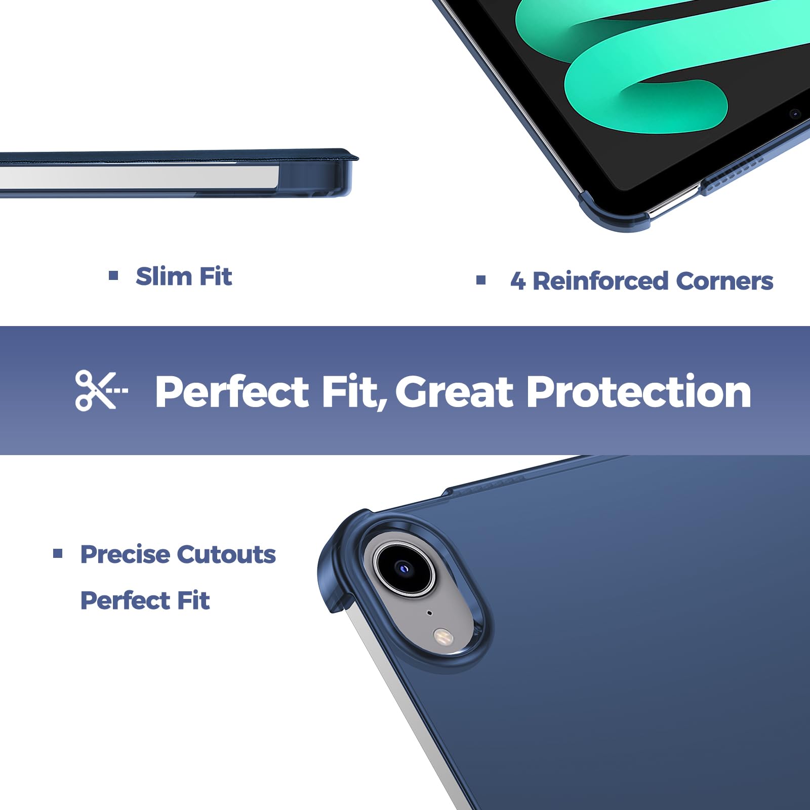Foto 7 | Funda Procase Smart Para Ipad Mini Oceanb De 7.ª Y 6.ª Generación De 8,3 Pulgadas - Venta Internacional.