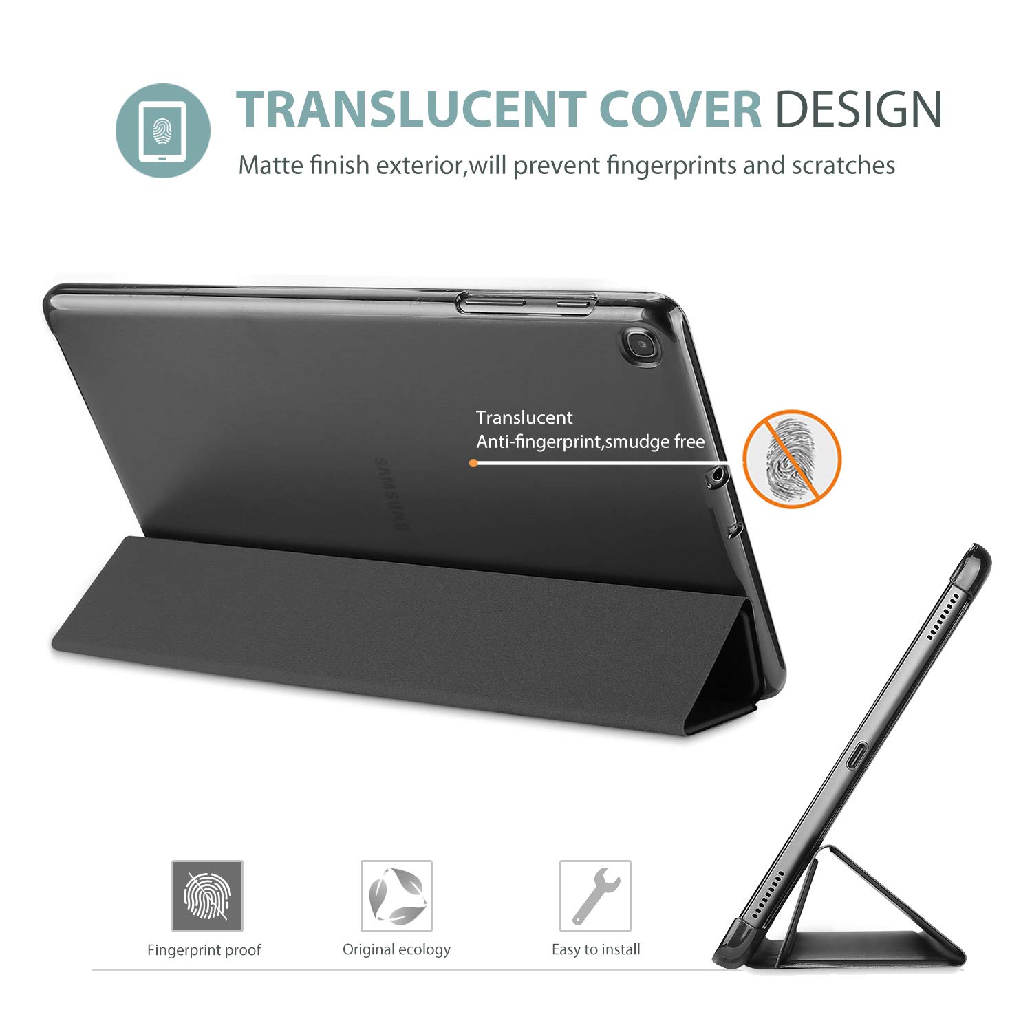Foto 5 pulgar | Funda Procase Slim Para Galaxy Tab A 10.1 2019 T510 T515 T517 - Venta Internacional.