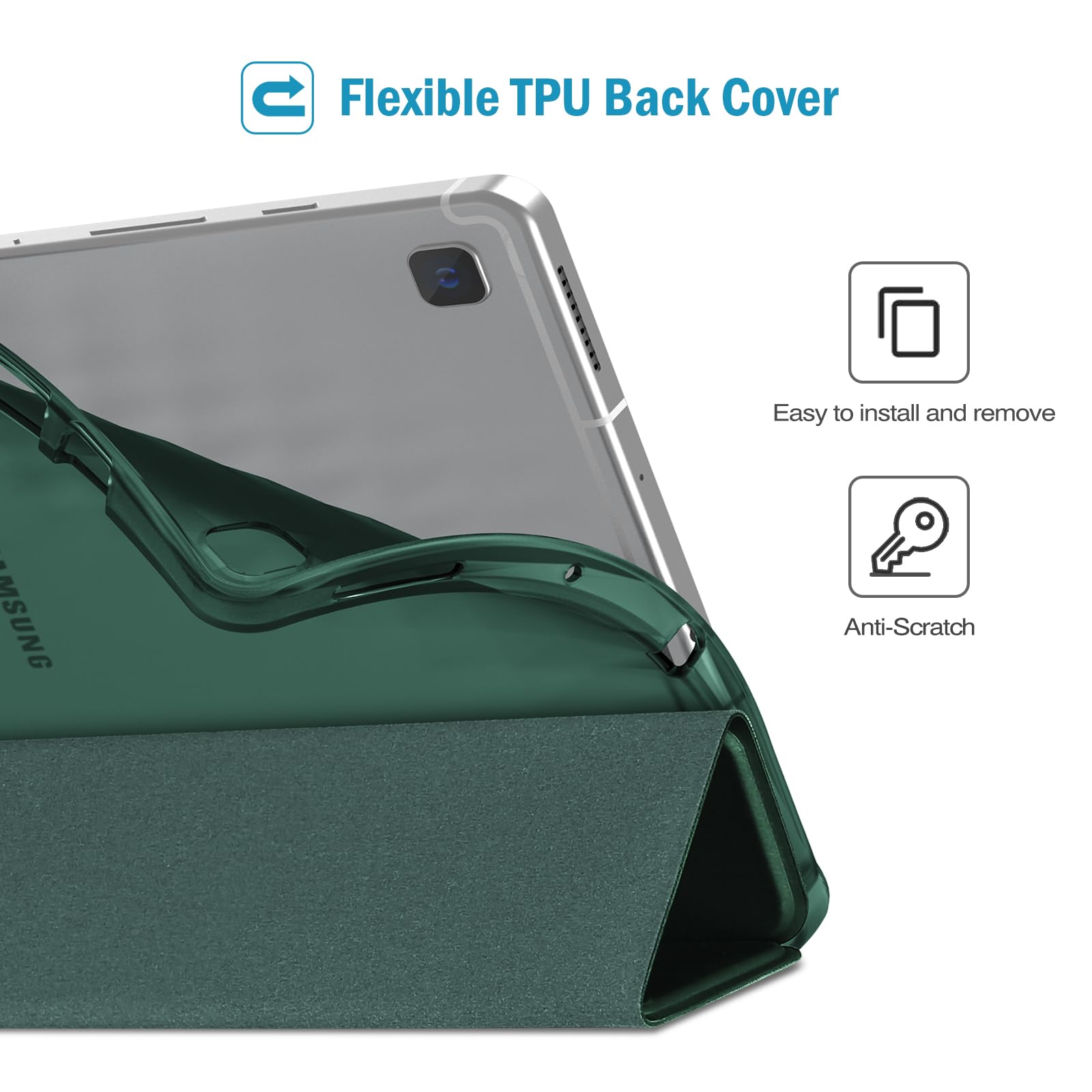 Foto 6 | Funda Procase Para Galaxy Tab S6 Lite 10.4 Con Soporte Para Bolígrafo S - Venta Internacional.